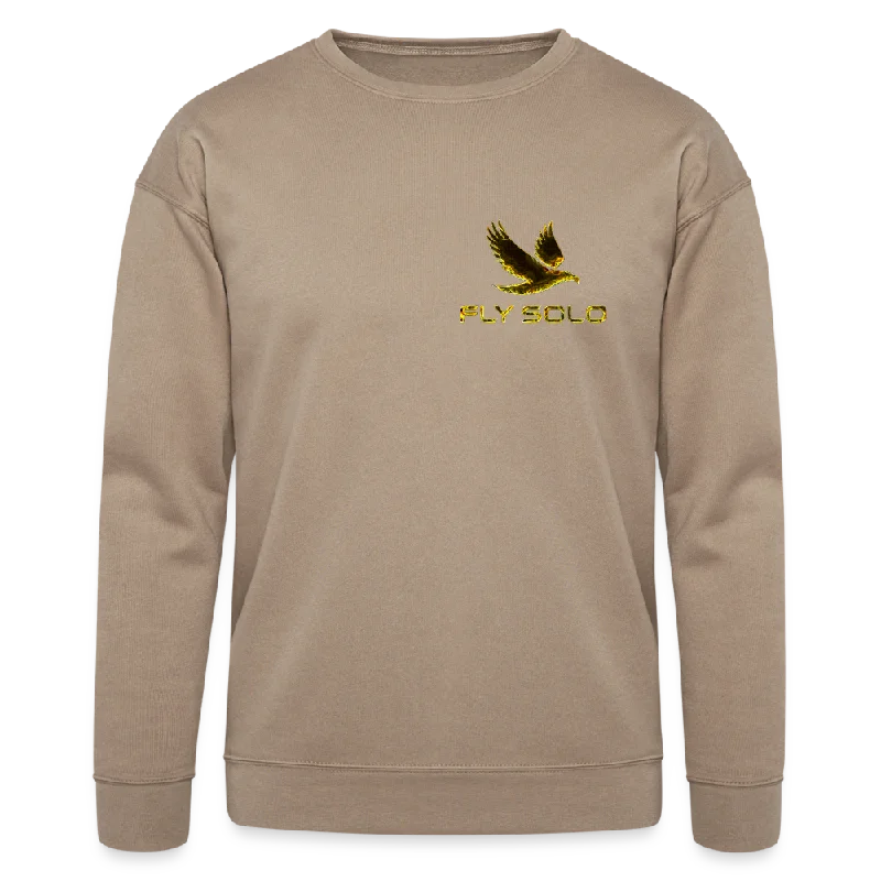 Outspoken Designs 03-01 "Fly Solo" Designer Bella + Canvas Drop Shoulder Unisex Sweatshirt (6 colors)