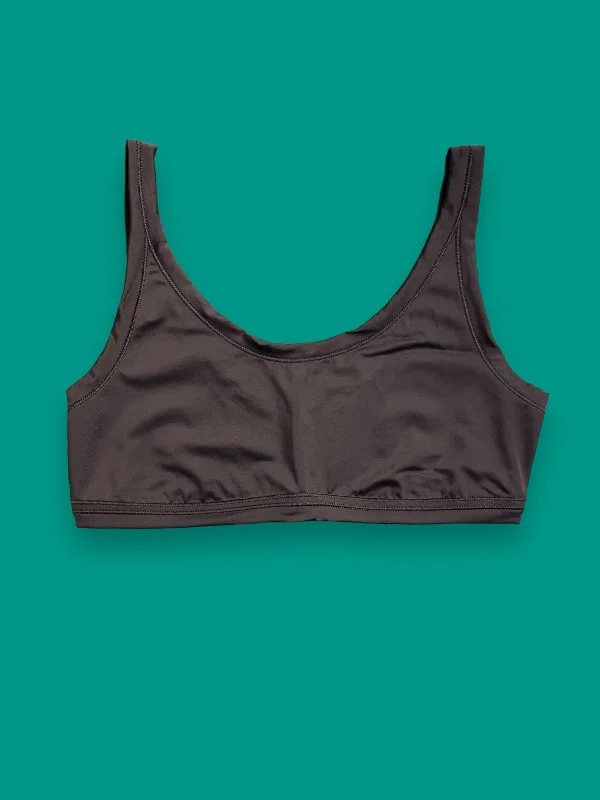 Swim Crop Black