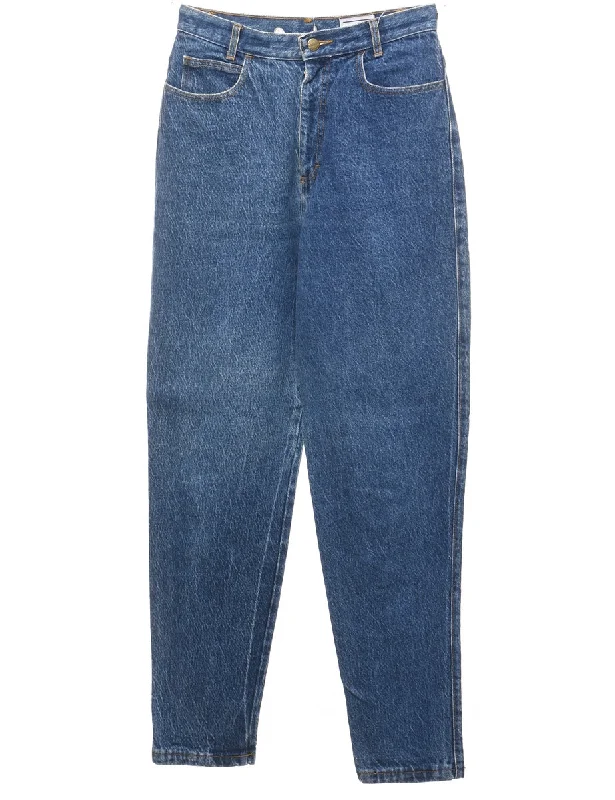 Classic Medium Wash Tapered Jeans - W26 L29