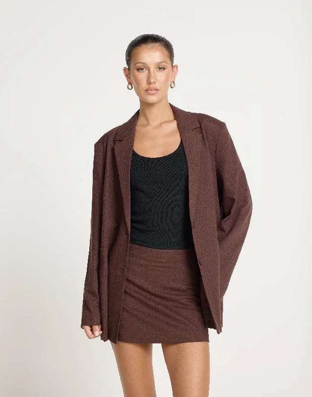 Bradshaw Blazer (Chocolate)