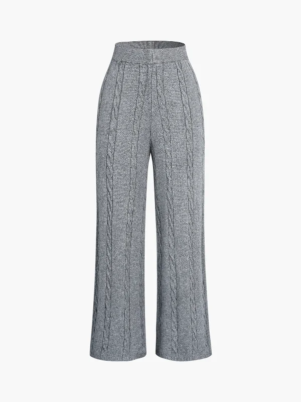 BerryBetty - Cable Knit Pants