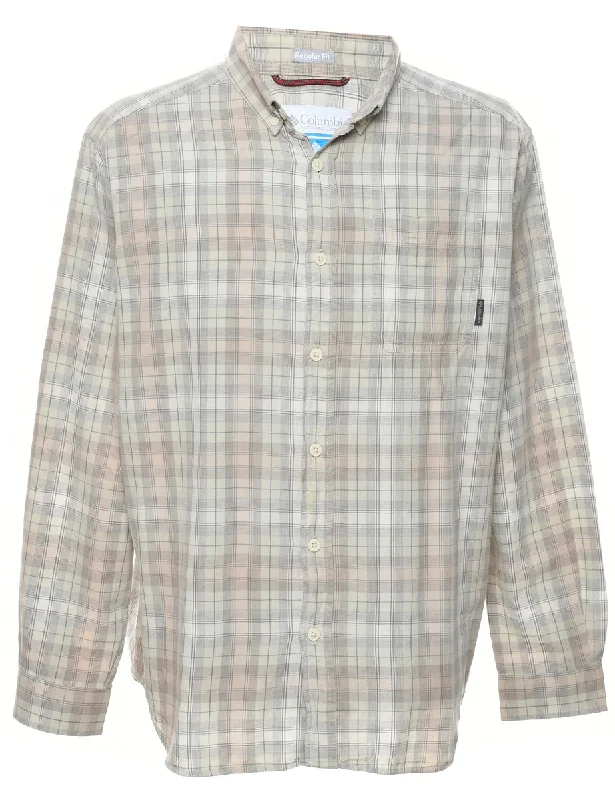 Columbia Checked Shirt - L