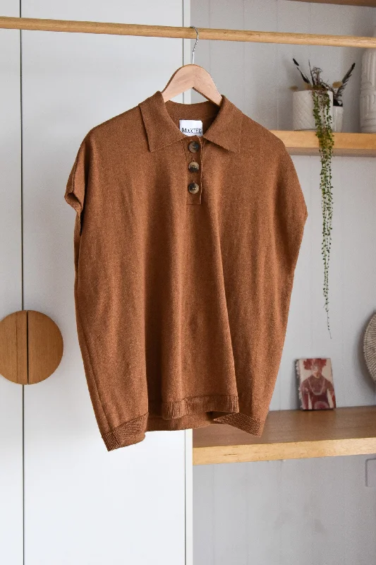 Camel Polo T Shirt