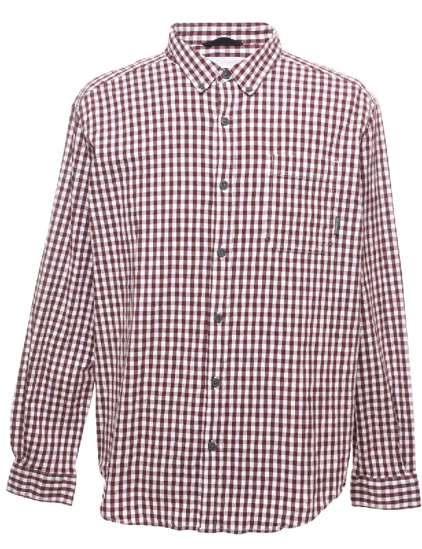 Columbia Checked Shirt - L