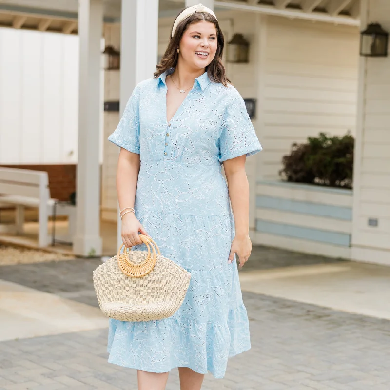 Meet Me In The Hamptons Dress, Blue