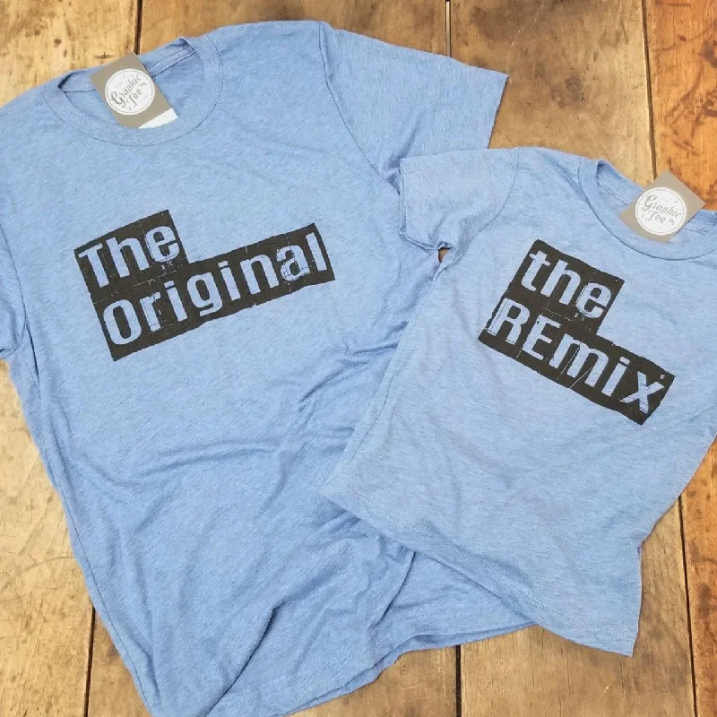 The Remix - Blue Adult Tee