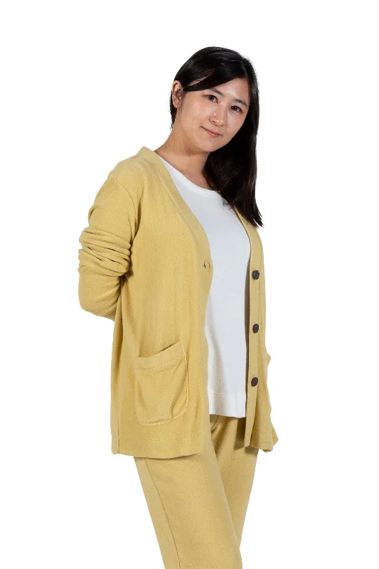 Comfort Luxe Collection Cozy Knit Button Front Jacket