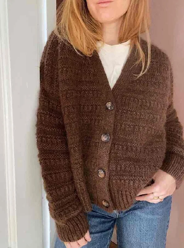 Jacket No 1 by My Favourite Things Knitwear, No 1 + silk mohair yarn kit (excl pattern)