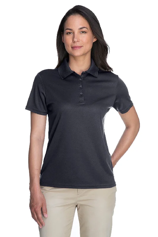 Core 365 Womens Origin Performance Moisture Wicking Short Sleeve Polo Shirt - Carbon Grey