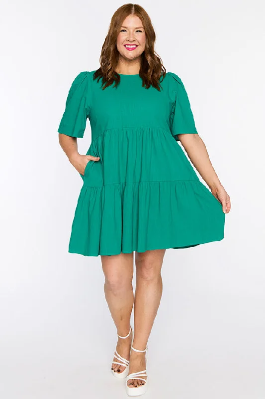 Wilma Green Dress