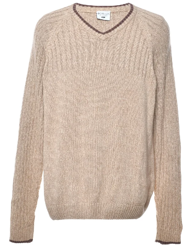 Columbia Light Brown Jumper - L