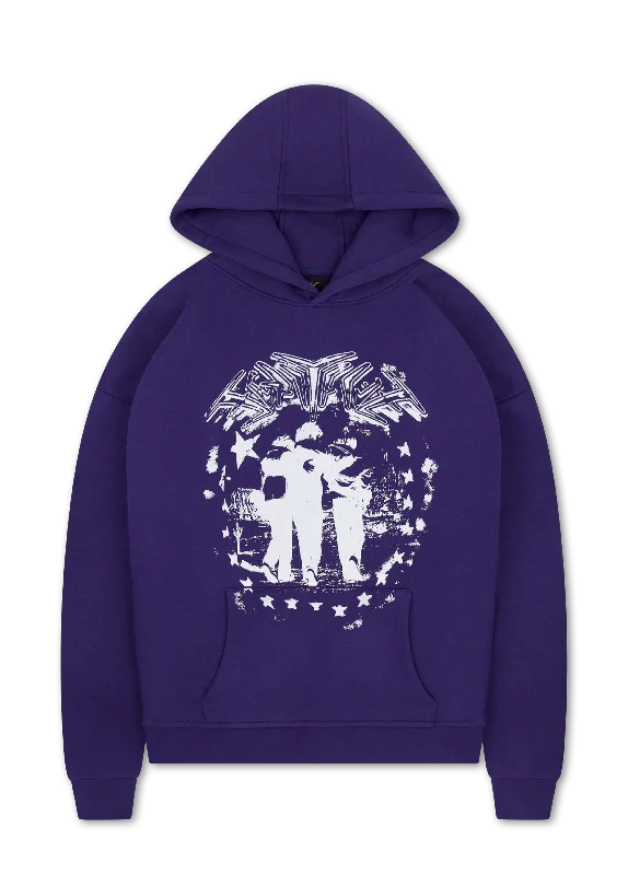 PEOPLE HOODIE PURPLE